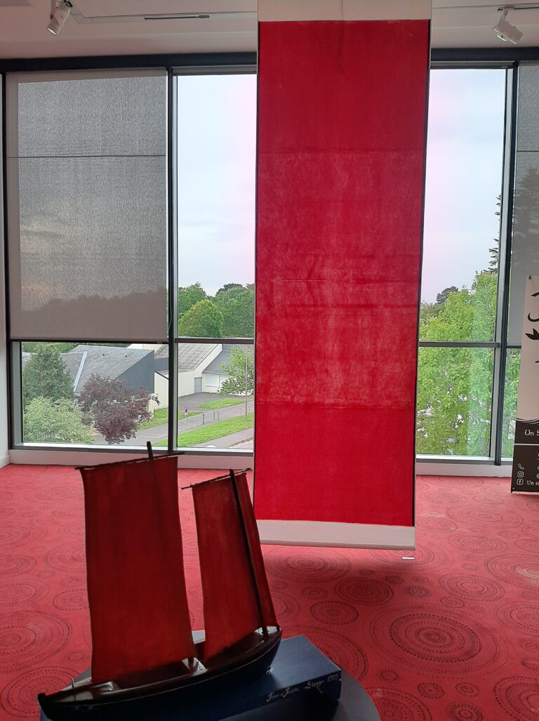 2023, « Rouges et Carrées », Exposition collective, Le Séné (56)