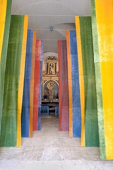 2003, L’Art dans les Chapelles, St Nicodème, Guénin (56).